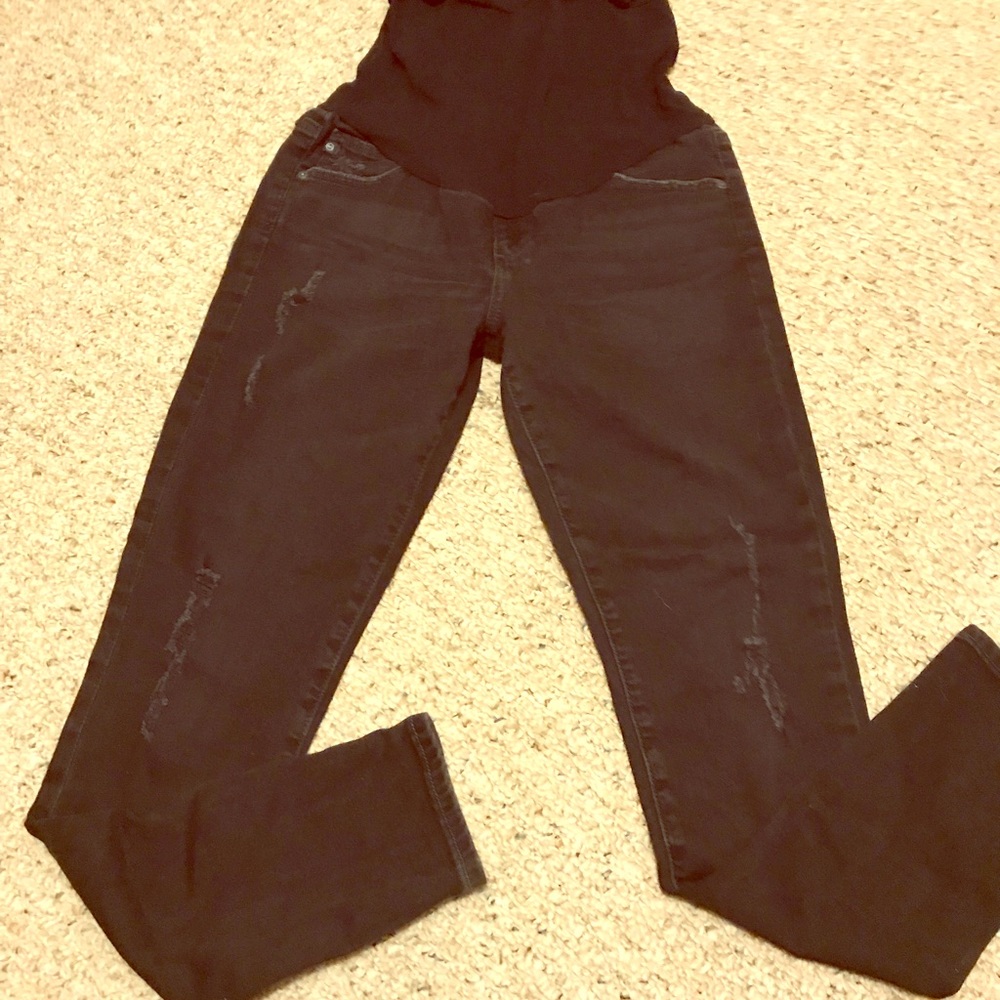Led maternity jeans